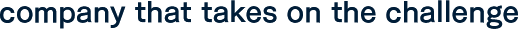 company that takes on the challenge