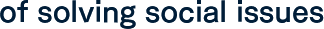 of solving social issuse
